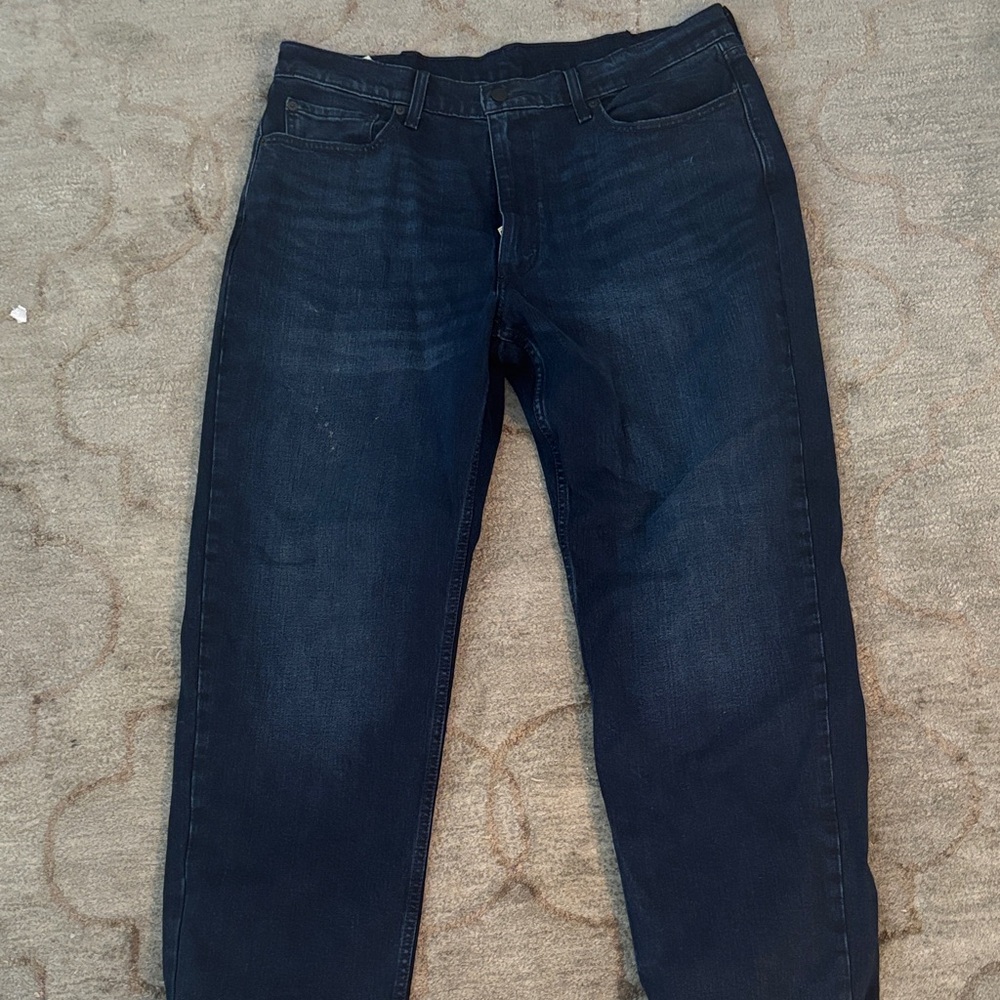 Levi's Men's Deep Indigo Straight Jeans